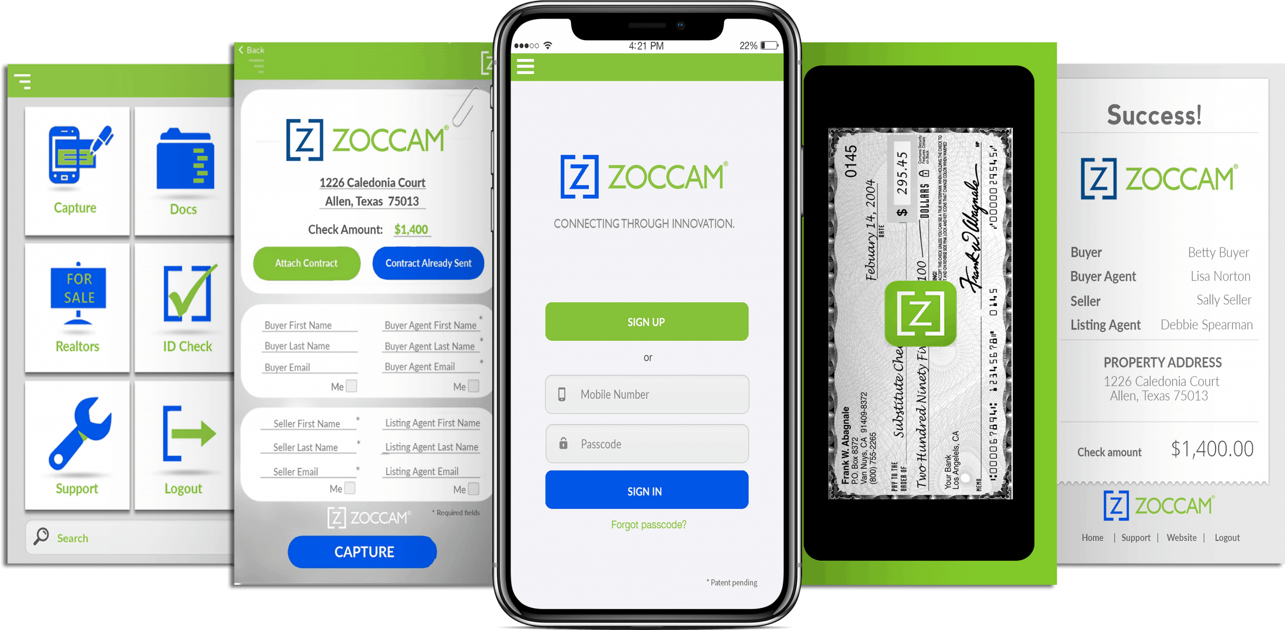 Zoccam Mockups